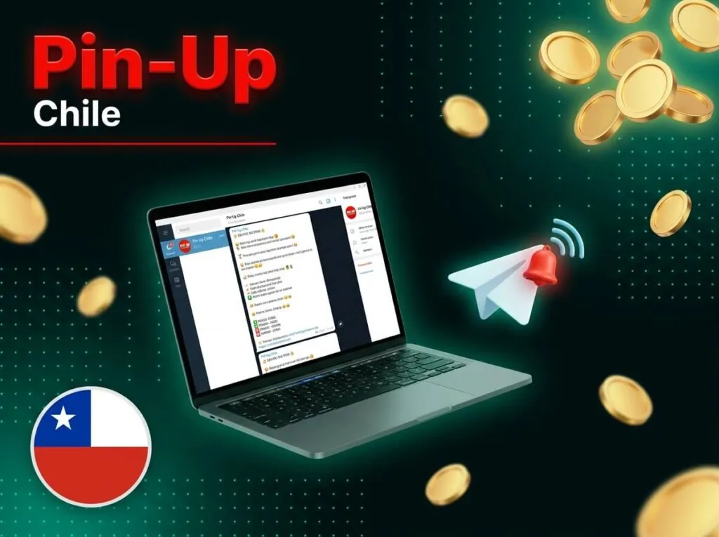 Canal oficial de Telegram de Pin Up